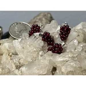 Garnet Grape Pendants