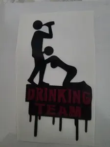 Drinking Team Cup Decal