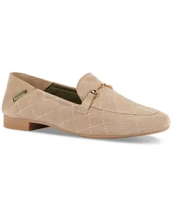 Barbour Women's Beige Suede Esme Loafer Flats