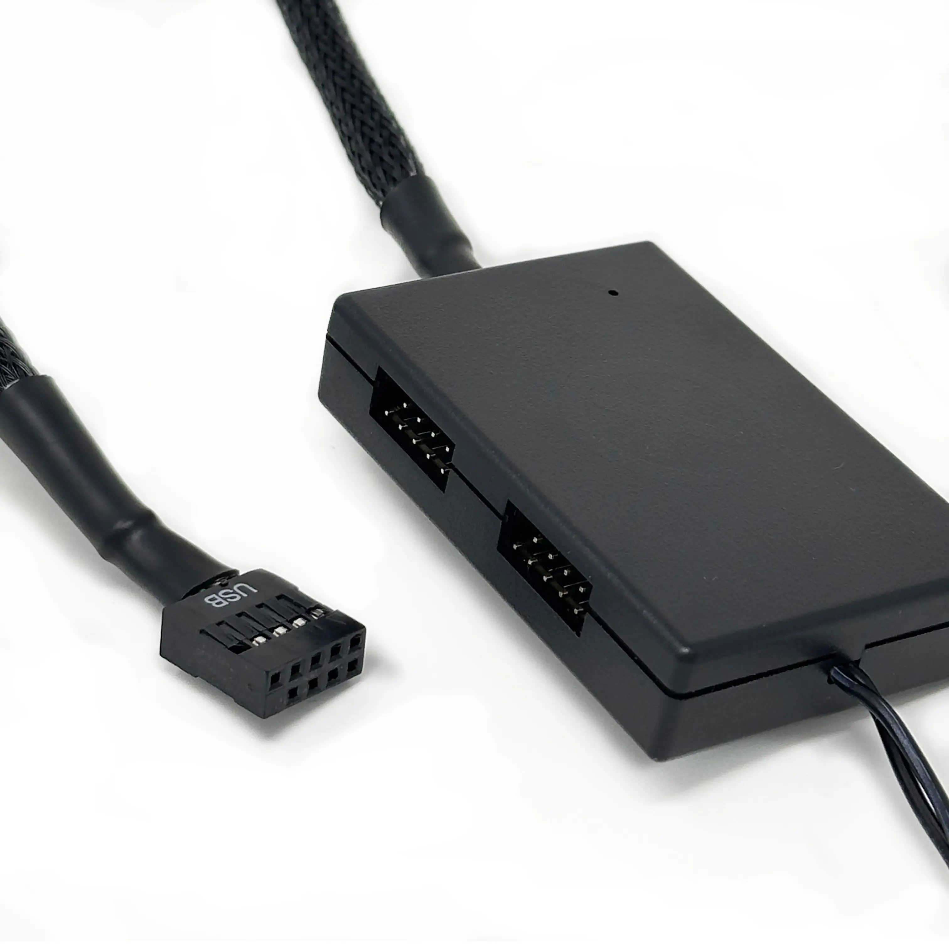 Internal 4-Port USB 2.0 Powered Hub Model HB Magnetic Motherboard Splitter