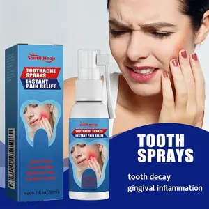 Unscented Antibacterial Oral Care Spray - 30g Gentle Cleanser for Quick Toothache Relief, Gum Swelling & Inflammation Soothing, Daily Tooth Decay Prevention