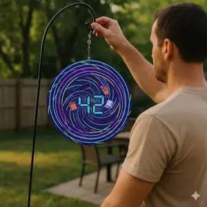 THE "KINETIC CALCULATION" WIND SPINNER