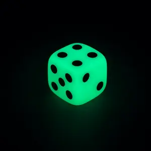Glow in the Dark Dice 10 Pack | Durable Night Dye Game Accessories for Fast Pace Glowing Party
