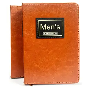 Men's 365 Days Devotional Journal,Portable Daily Prayer Reflections Book, ideal faith gift for Holidays  Father'Day Birthdays Christmas New Year,Self Improvement Journal
