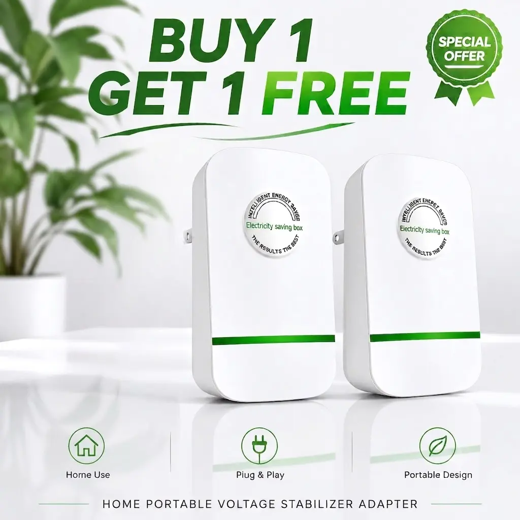 [2PCS]Plug-In Power Box with US Plug 2026 Updated Design, Compatible with 90–250V Input Range
