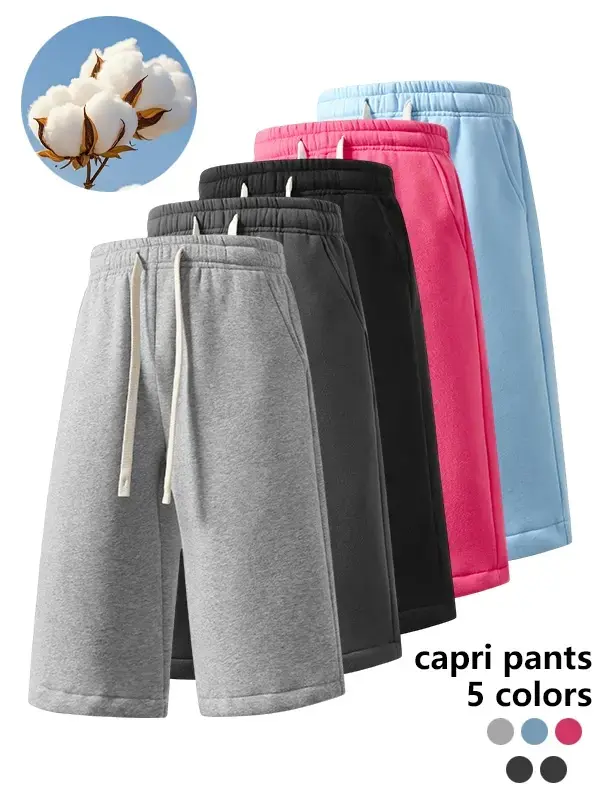 sports shorts, breathable running exercise, workouts, and everyday casual Seven quarter pants,Men's Casual Cotton Playful-Striped Shorts Ideal for workouts, jogging, and everyday lounging at home