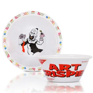 Terrifier 2 Art Crispies Ceramic Bowl Terrifier 2 Art Crispies Ceramic Bowl
