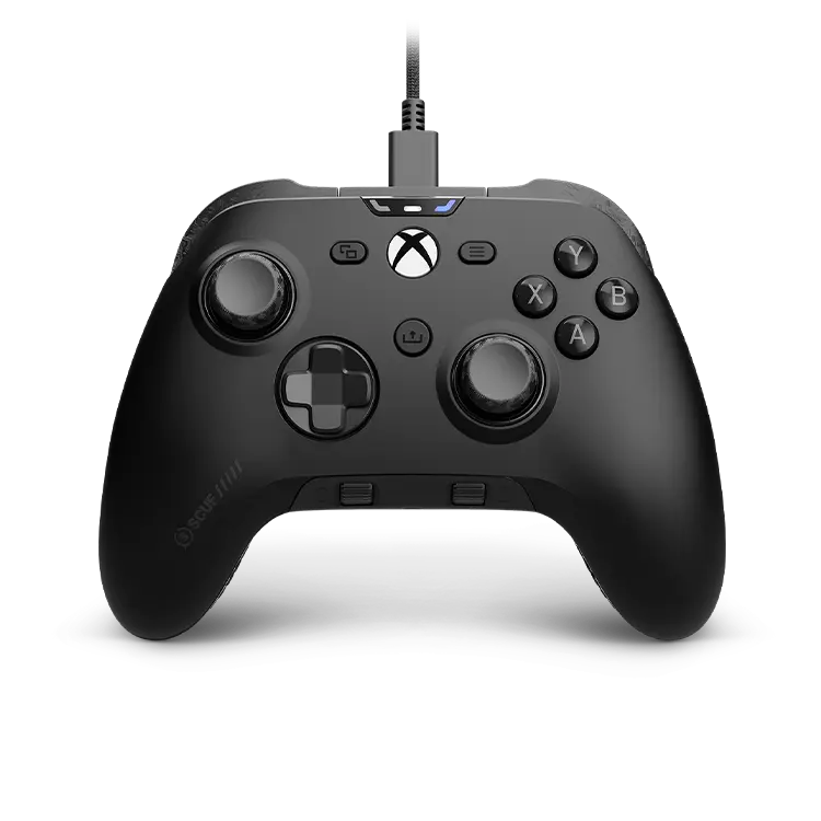 SCUF Valor Wired XBOX Controller (Black) | 4 Customizable Rear Paddles, Endurance Hall Effect Thumbsticks, Audio Control System
