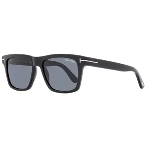 Tom Ford Rectangular Sunglasses TF906N Buckley-02 01A Black 56mm FT0906