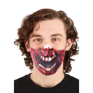 Adult Zombie Sublimated Face Mask