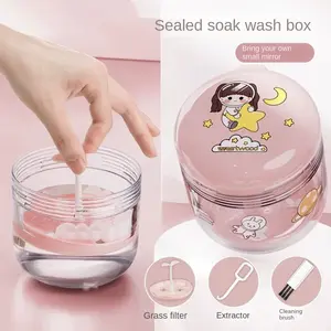 Portable Retainer & Invisalign Case - Compact Travel Storage Box for Braces Dentures & Aligners with BPA-Free Leak-Proof Odor-Resistant Features Oral