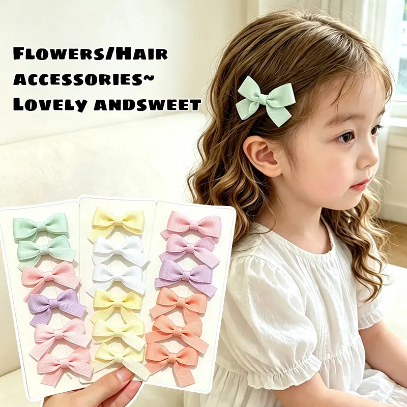 60 Pcs Set Morandi Color Cute Baby Fashion Pretty Bow Hair Clips, Bows for hair, Butterfly Hair Accessories, Butterfly Pattern, Perfect Baby Hair Accessory Gift Set, All Seasons Use, Surprising Present Choice