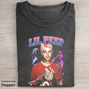 Vintage Lil Peep Graphic Tee - Lil Peep Merch - Rap Shirt - Music Shirt - Top Menswear Womenwear Streetwear