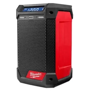 Milwaukee Electric Tools MLW2951-20 M12 Bluetooth 4.2 Radio Charger - AM-FM Radio, Audio Speaker, USB Charging Port