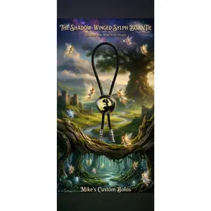 THE SHADOW-WINGED SYLPH BOLO TIE