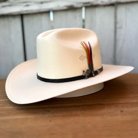 Sombrero 1000X “Gallo” (Falda 3 1/2”) Chaparral Telar Estilo Sinaloa de Stone Hats | Made in Mexico