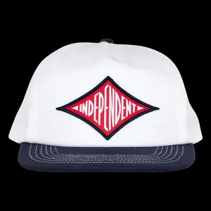 RTB Pilot Snapback Unstructured Hat Unisex - White