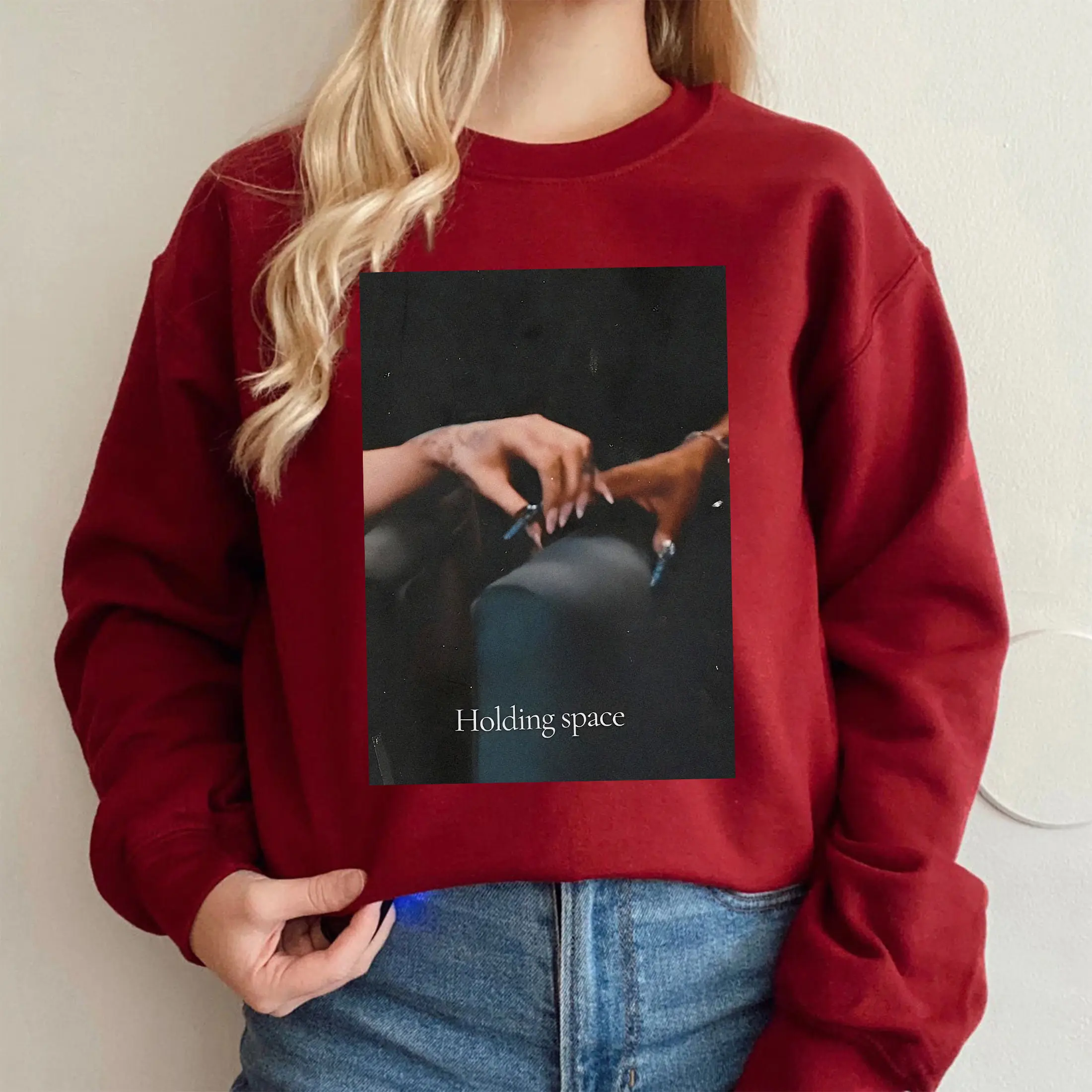 Wicked Holding Space Sweatshirt, Finger Hold Defying Gravity Sweatshirt, Wicked Movie Shirt, Broadway Shirt, Wicked The Musical Movie Shirt
