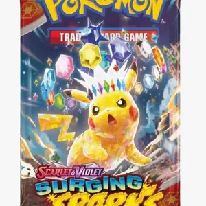 Pokemon Scarlet & Violet Surging Sparks Single Booster Pack Artwork May Vary Trading Card Game