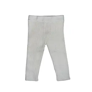 Luna + Luca Baby Rib Leggings - Cream