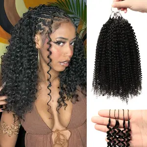 WOWANGEL HAIR Crochet Human Hair Designed for Miracle Knots Pre Separated 40g/Pack,5-6 Packs for Full Head, Knotless Boho Braids Vacation Hair Plush Texture Time Saving Wear Summer Vibe