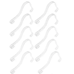 10Pcs/5Pairs Acrylic Sandal Shoe Store Display Stand Shoe Supports Shaper Forms Inserts Clear