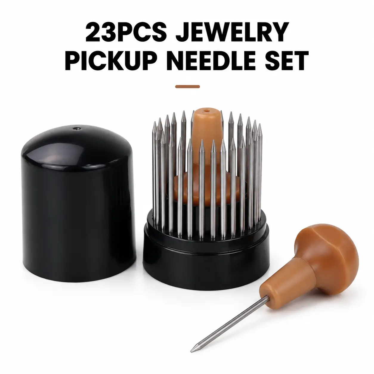 23PCS Jewelry Setting Tool Set with Beading Tools and Needle Pens for Stone Setting, Engraving and Jewelry Making