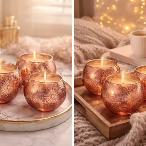 Rose Garden Glow Candles