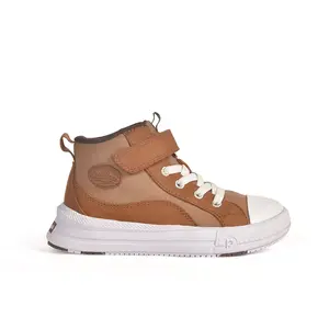 Pediped Mookie Flex Brown Sneakers - Soft Breathable Flexible for Healthy Foot Development Approved by APMA
