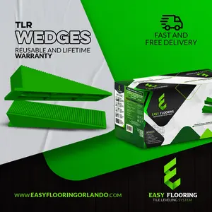 TLR Wedges Tile Leveling System - Green, Modern, and INDESTRUCTIBLE