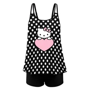 Sanrio Hello Kitty Women's Bandeau Swimsuit Set