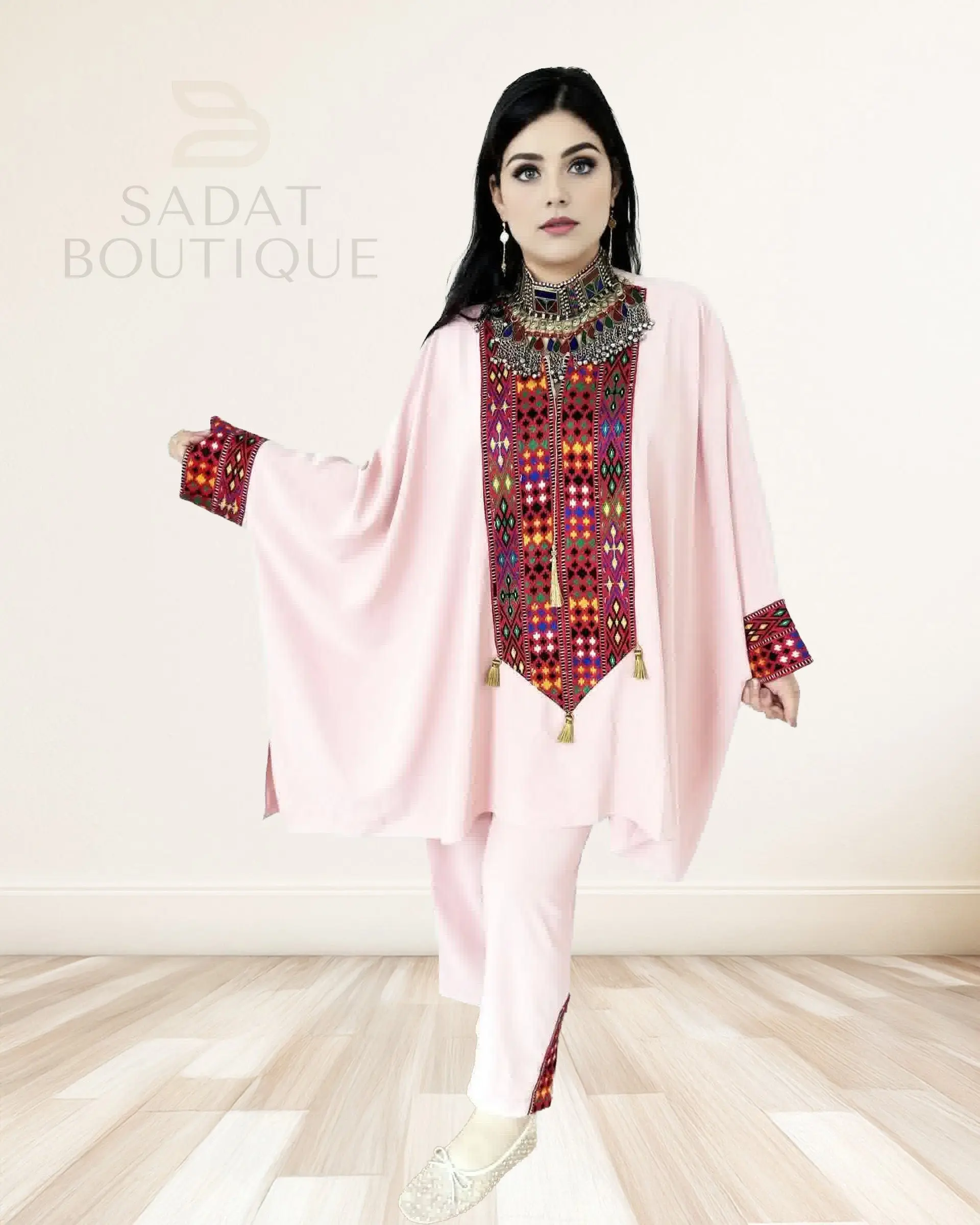 Layla – Everyday Modest Afghan Kaftan Set