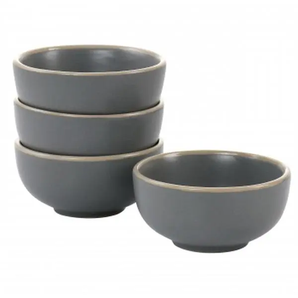 Gibson Home 3.5 in. Rockaway Mini Tableware Fruit Bowls - Dishwasher Safe, 4-Piece Set, Mini Bowls
