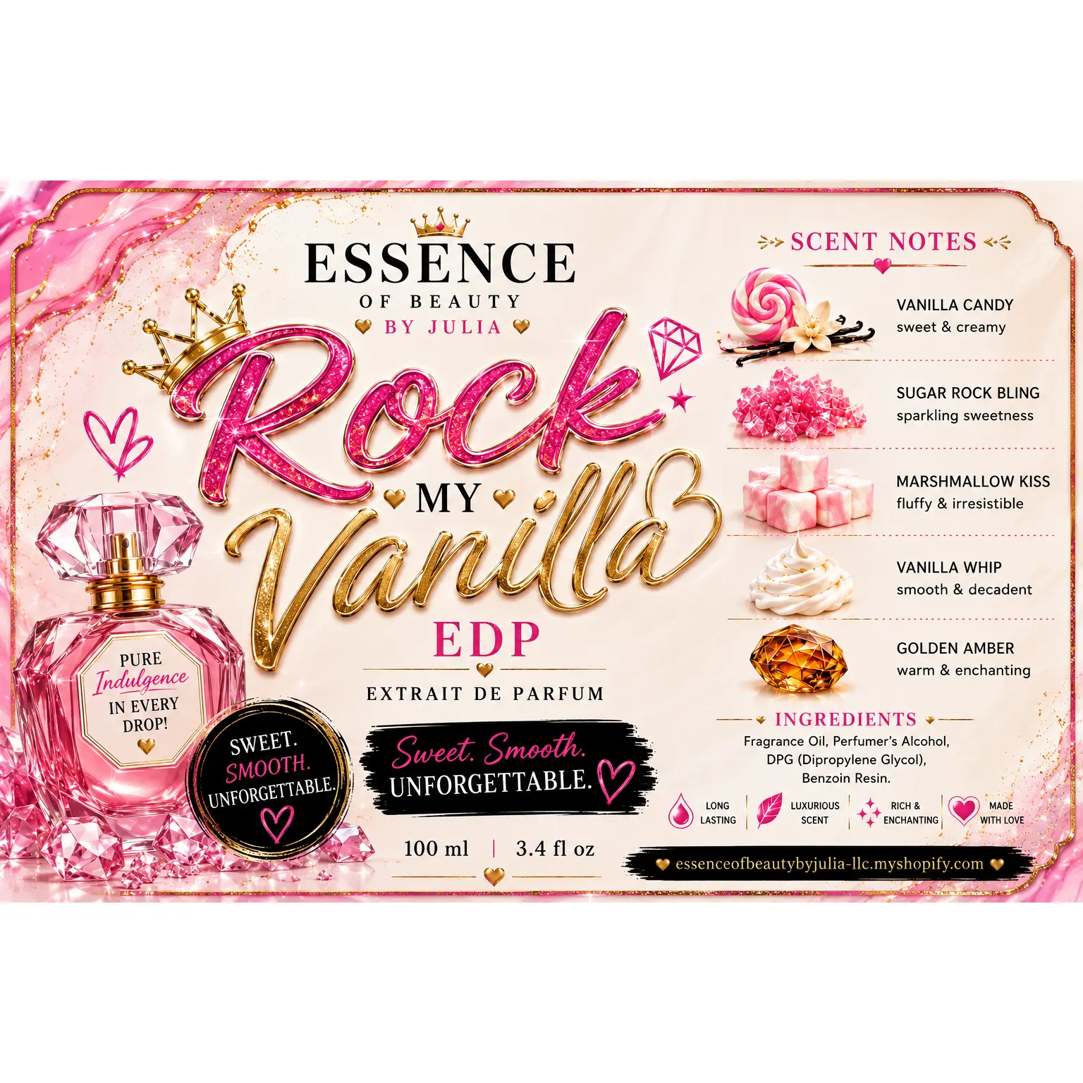 Rock my Vanilla Edp