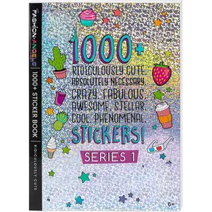 1000+ Ridiculously Cute Stickers for Kids - Fun Craft Stickers for Scrapbooks Planners Gifts Rewards 40-Page Sticker Book for Ages 6+