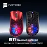 FURYCUBE G11 Series Lightweight Gaming Mouse - PAW3311 Sensor, RGB Lighting Backlit Mouse, 2.4G Bluetooth, Long Battery Life, Knob Function, Fire Key, Breathable Shell, DPI Adjustable, 2.4G Wireless, PC Accessories for Laptop PC, Gamer Stuff