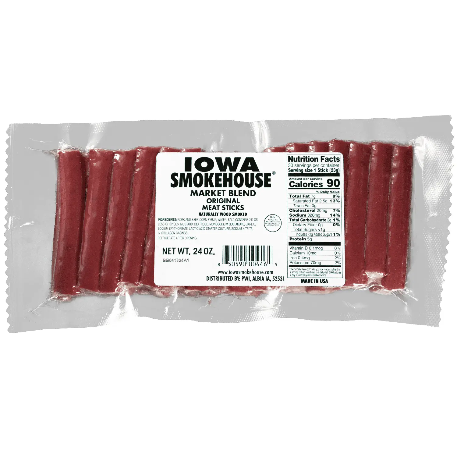 24 oz Market Blend Original Smoked Meat Sticks 24 oz Market Blend Original Smoked Meat Sticks