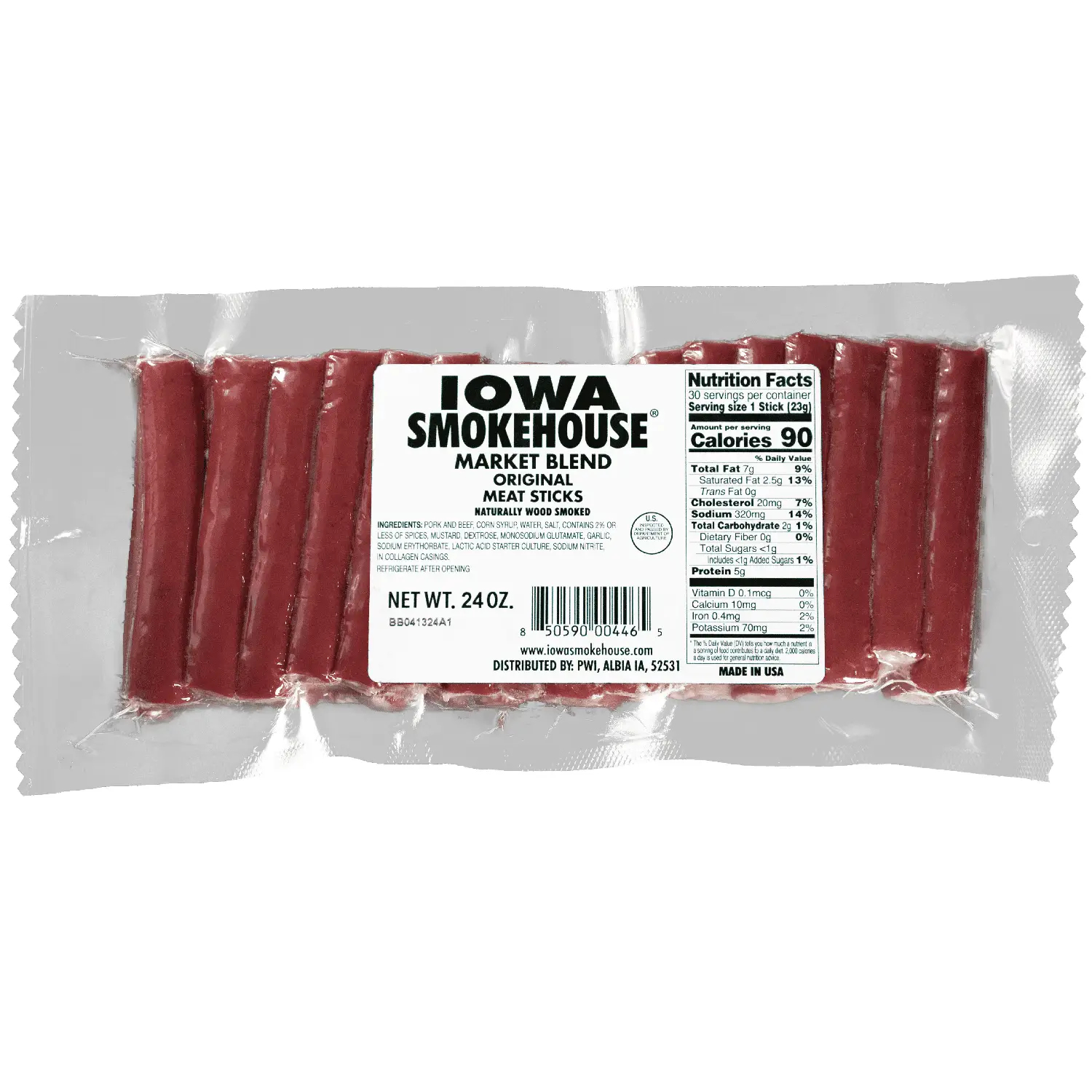 24 oz Market Blend Original Smoked Meat Sticks