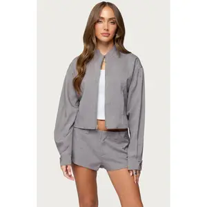 Edikted Women's Roshelle High Neck Jacket