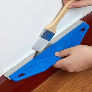 12 Inch Paint Protection Guard Tape, Wall Edge Painting Tool, Professional Precision Trim Brush, Ideal for Accurate Edging, Home