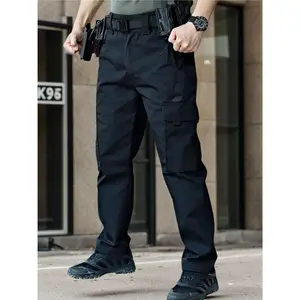 1pcs Men'S Lightweight Work Pants - Durable, Breathable, Quick-drying With Multiple Pockets, Suitable For Outdoor Adventure, , All-season Pants Straight leg pants Resistant Outdoor Wear, Hiking Pants Casual Cargo Beige wear-resistant outdoor training