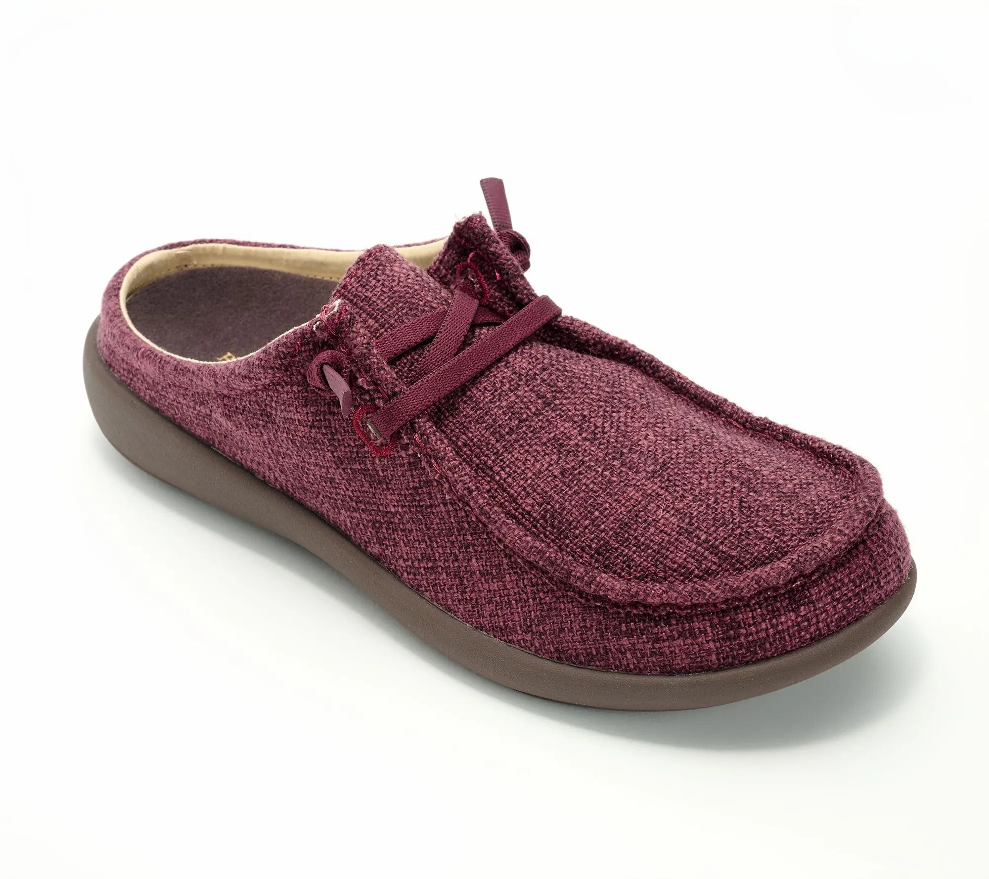 Revitalign Orthotic Memory Foam Canvas Mules - Carefree Clog Revitalign Orthotic Memory Foam Canvas Mules - Carefree Clog