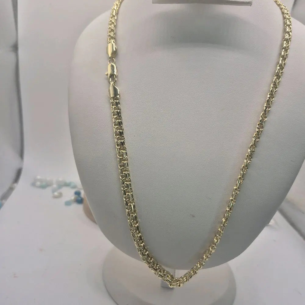 tejido chino plated gold 14k size 22 inch