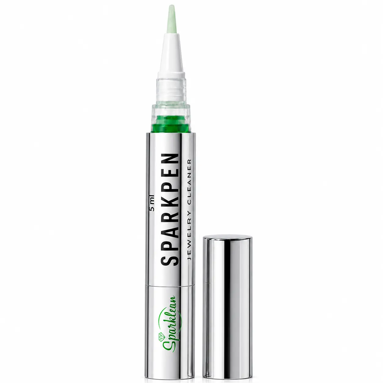 Portable Jewelry Cleaner Pen for Diamonds, Gold & Silver | Sparklean Sparkpen