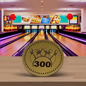 300 Perfect Game Personalized Bowling Award - Custom Engraved Bowling Award