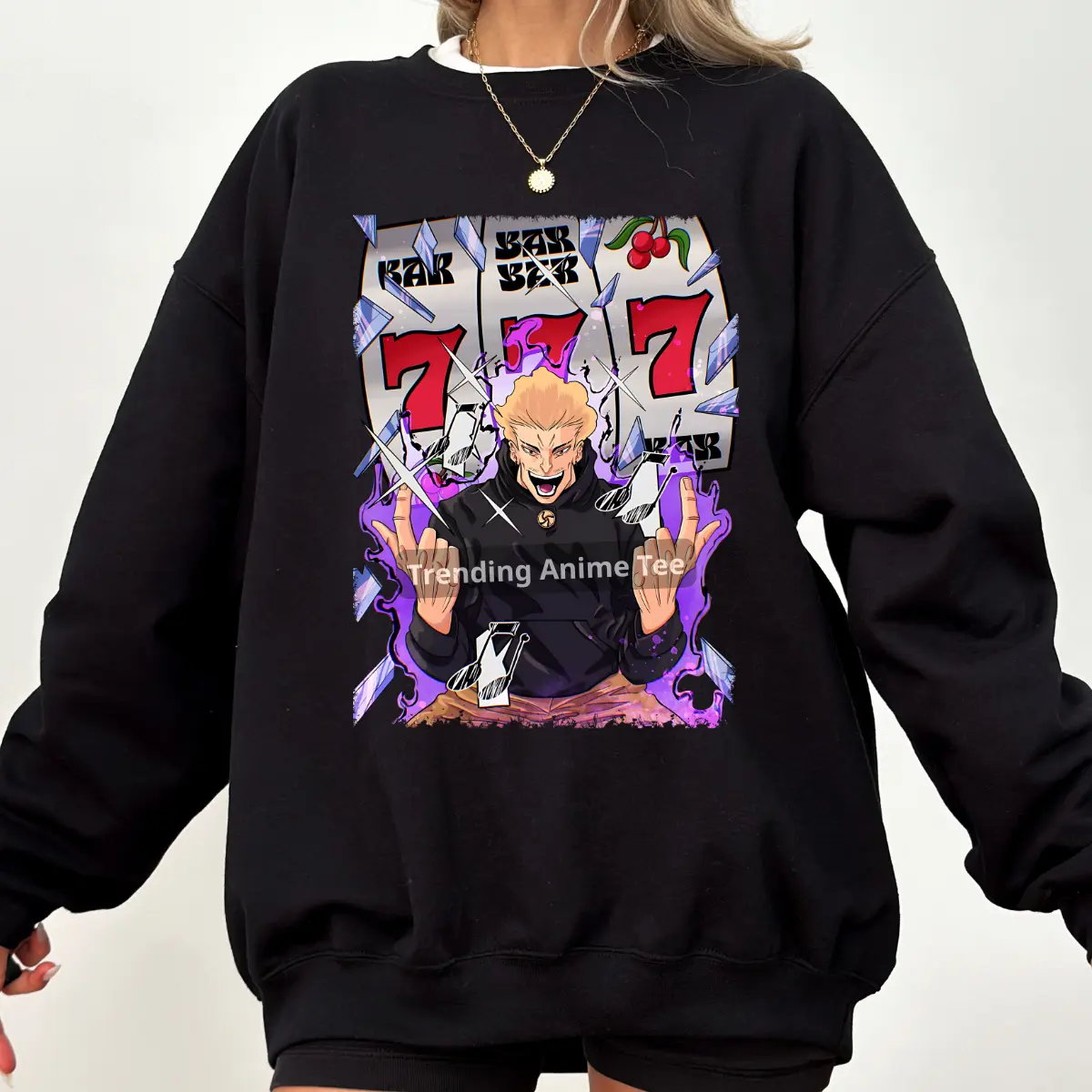 Hakari Kinji Jujutsu Kaisen Anime SS3 Shirt,  Hakari jujutsu Kaisen SS3 Sweatshirt, JJKTee, Trending Anime Tee, Gift For Fans, For Men, For Women