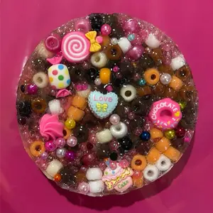 4 in Reusable Sweet Pink Picky Pad Sensory Textured Fidget