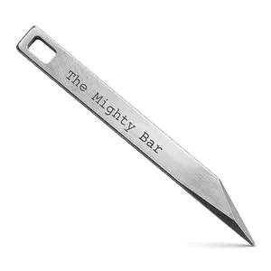 Keychain Tool, Stainless Steel Pry Bar Lever, Durable, Rust-Resistant Design for Daily Use and Emergency Situations, Lightweight, Multi Purpose Keychain