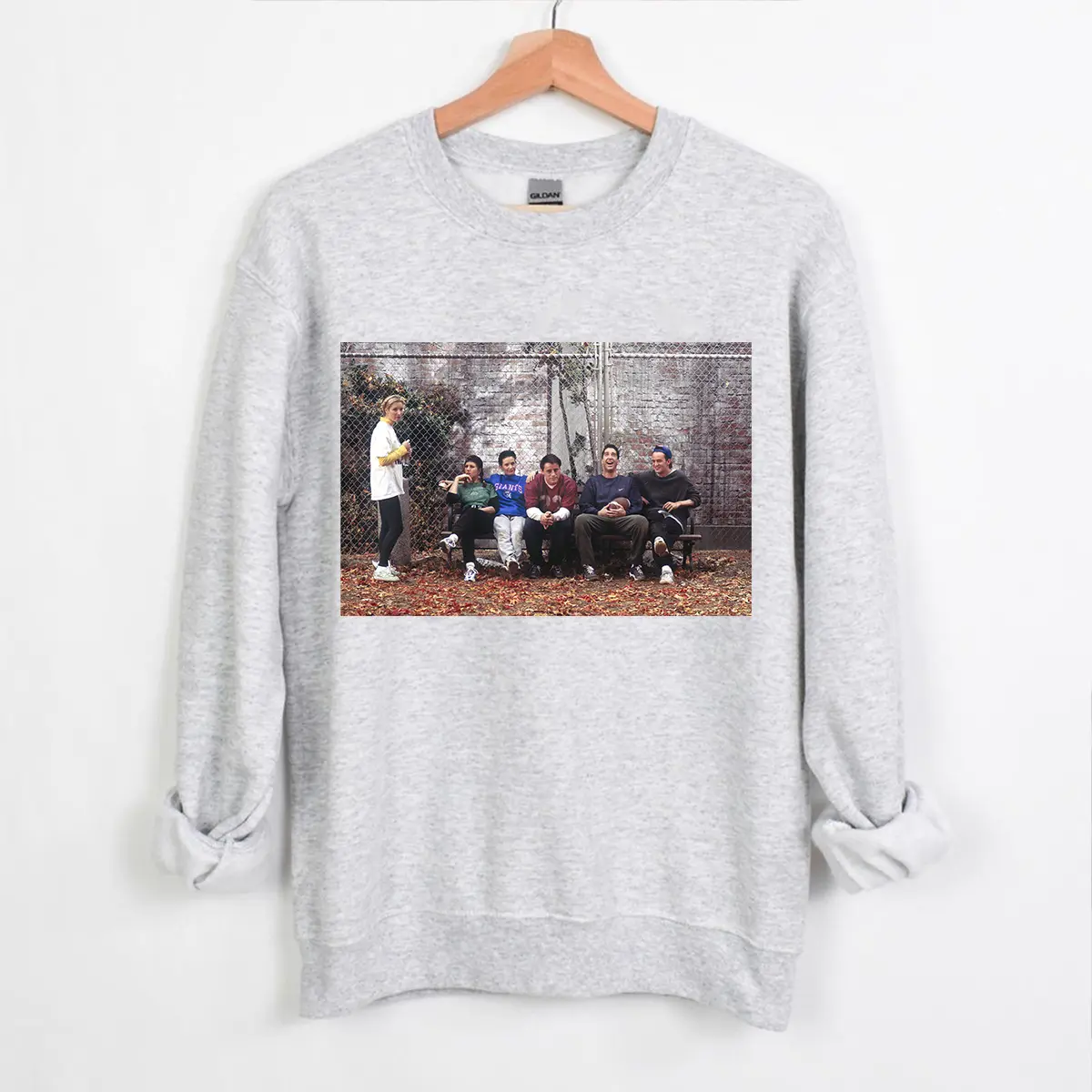 Friends Football Sweatshirt, The One With The Football Friends Thanksgiving Sweater, Fall Season, Retro Friends TV Show, Thanksgiving Gift Unisex