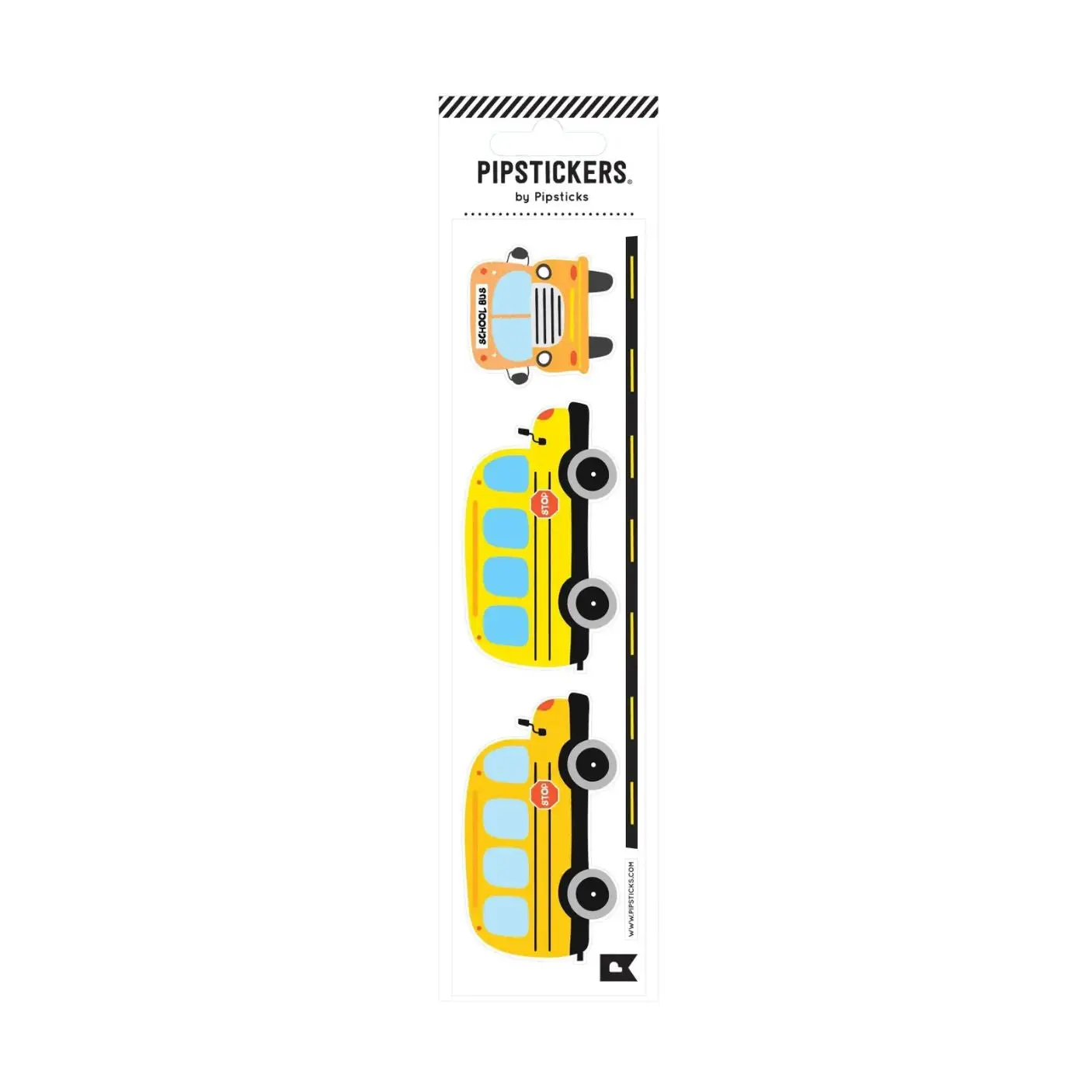 Wheels On the Bus Stickers by Pipsticks